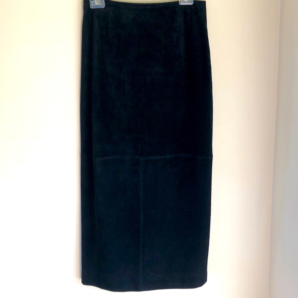 Valerie Stevens suede skirt